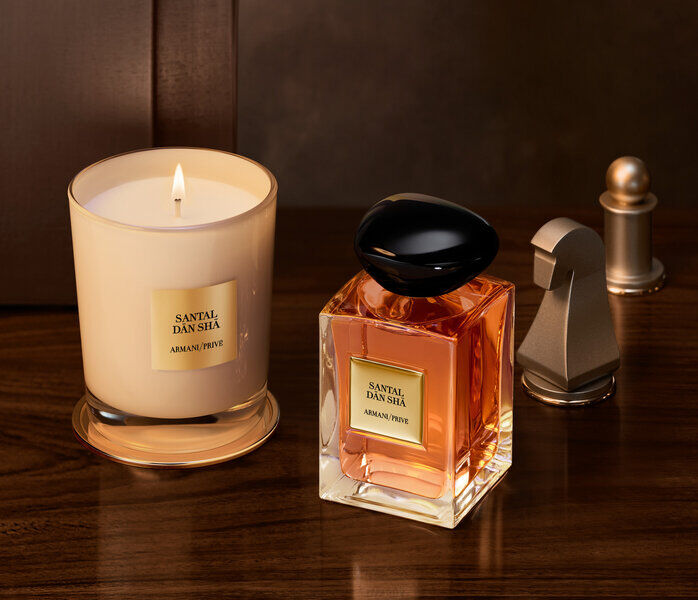 DUO ARMANI/PRIVE SANTAL DAN SHA EAU DE TOILETTE & BOUGIE