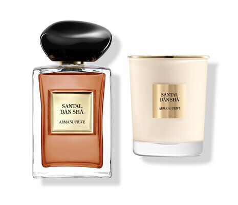 DUO ARMANI/PRIVE SANTAL DAN SHA EAU DE TOILETTE & BOUGIE